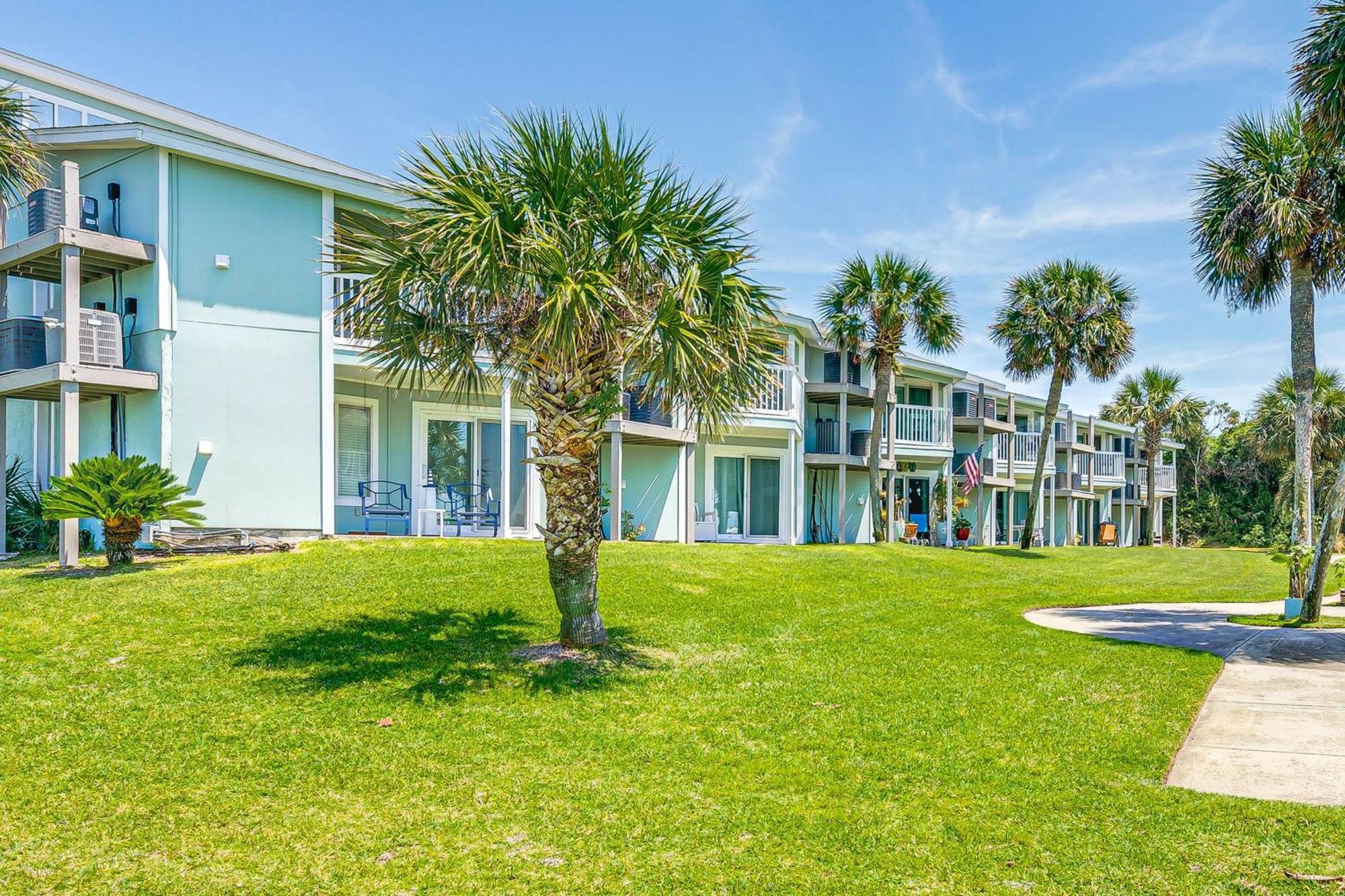 Eco-Bungalow Condo Pensacola Beach Access! Kültér fotó